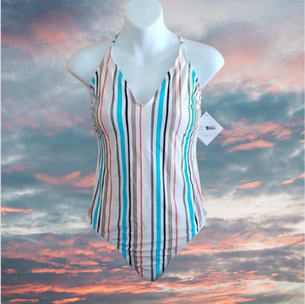 NWT Vicious Young Babes High Thigh Bathing Suit